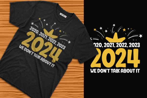Celebrate With Style: Premium Happy New Year T-shirt Design Templates