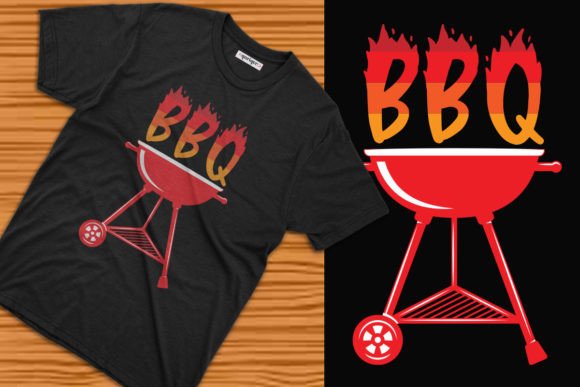 Evaluating the BBQ T-shirt Design Template for Print-on-Demand and Personal Projects