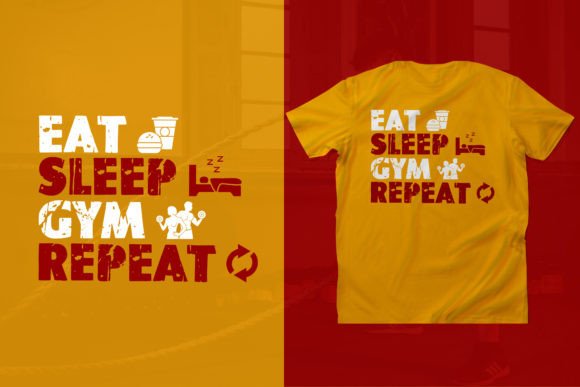 Gym T Shirt Design Fitness Tshirt Design
