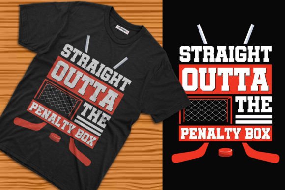 Hockey Graphic T-shirt Design: Elevate Your Print-on-Demand Business with Versatile Templates