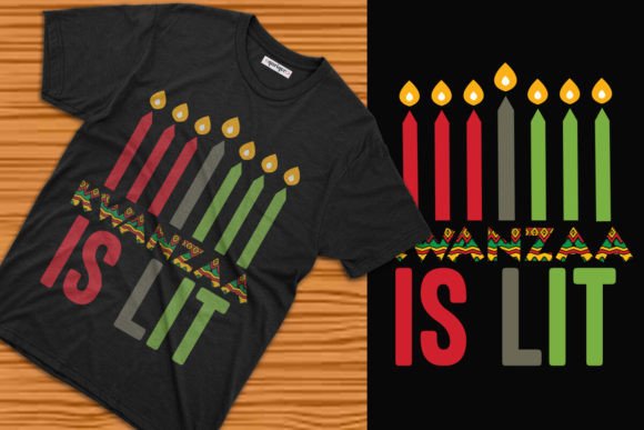 Is Lit Kwanzaa T-shirt Design: A Strategic Asset for Print-on-Demand Success