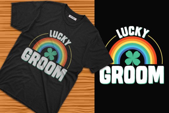 Lucky Groom Bride T-shirt Design: A Practical Review for Print-on-Demand Creators