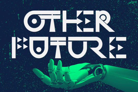 Other Future: A Geometric Typeface for Sci-Fi and Tech Branding